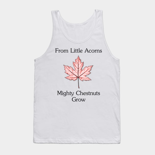 From Little Acorns Three Tank Top by RFMDesigns